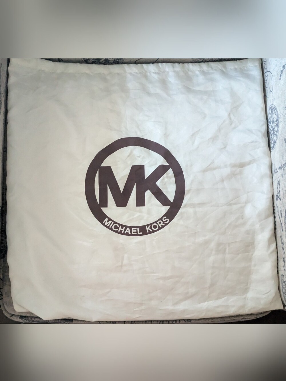 Michael Kors Logo Dust Bag 20" x 21" Designer Handbag Storage Bag
